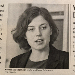 Porträt von Mathilde Kausemann